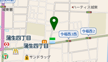 ビータ動物クリニックの地図画像