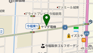 キスミー美容室の地図画像