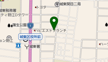 ペットサロンさくらの地図画像