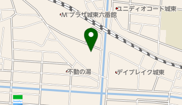 栗本音七商店の地図画像