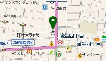 オーダーサロン海堀の地図画像