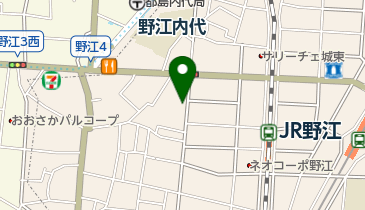 ホビー大森商店の地図画像