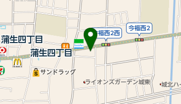 今里理容所の地図画像