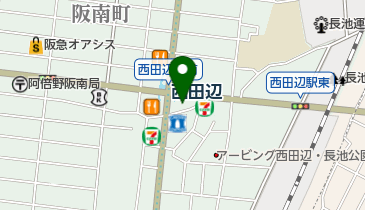 籔田指圧治療所の地図画像