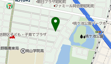 大阪府鍼灸マッサージ師会(公益社団法人)の地図画像