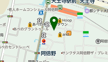 ニチイケアセンター 天王寺の地図画像