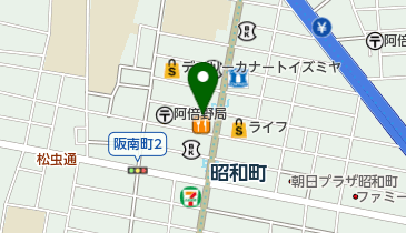 ケアプランサービス帝塚山ももの地図画像