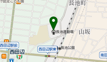 長池連合会館の地図画像