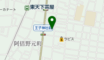 グロリー学院の地図画像