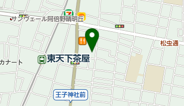 桜井和裁塾の地図画像