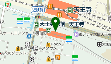 青山フラワーマーケット Ekimo天王寺店 花屋 周辺のカフェ 喫茶店 Navitime