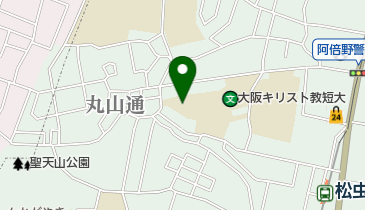 大阪キリスト教学院教会の地図画像