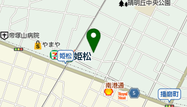 日本キリスト教会 大阪姫松教会の地図画像