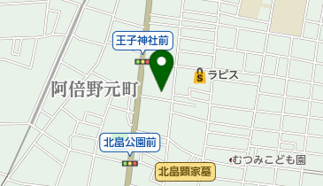天理教 阿倍野分教会の地図画像