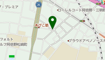 奈良屋クリーニング商会の地図画像