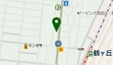 上杉神具店の地図画像