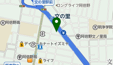 松下塗料店の地図画像