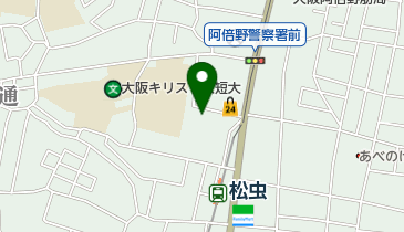 岸上獣医科病院の地図画像