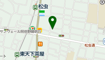 東天食糧店の地図画像