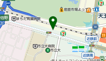 住友生命保険相互会社 大阪南事業部業務用の地図画像