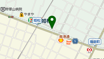 帝塚山薬局の地図画像