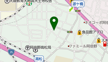 岡村薬品店の地図画像