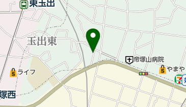 キシラギ薬品店の地図画像