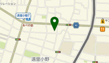 バリューライフ長居の地図画像