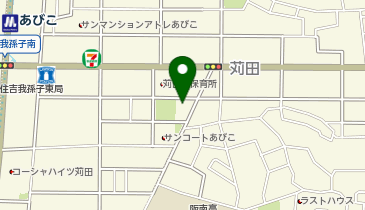 苅田土地改良記念コミュニティの地図画像