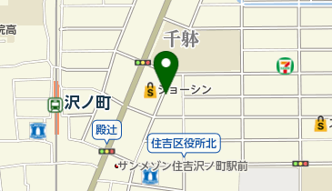 冨上商店の地図画像