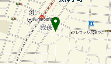 宗教法人金光教 吾彦教会の地図画像