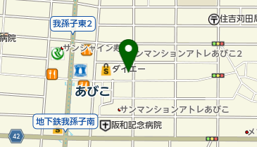 アミューズの地図画像