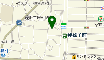 安楽寺の地図画像