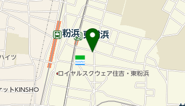 飛田ふとん店の地図画像