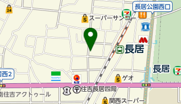 長居整骨院の地図画像