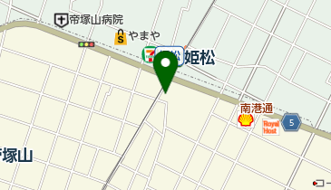 シモンビューティークリニーク スピカ帝塚山店の地図画像