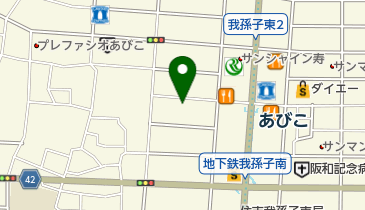 メガネショップかさいの地図画像