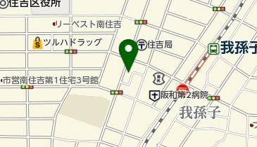 辻中薬局あびこ店の地図画像