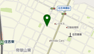 万代湯の地図画像