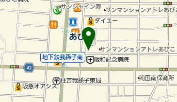 アポロ理容 あびこ支店の地図画像