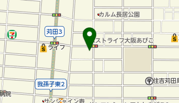 大阪舘の地図画像