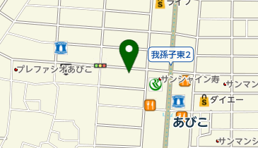 ヘアープランニングビジョンの地図画像