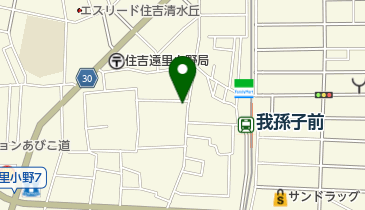 ヘアーサロンハッピーの地図画像