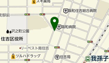 布・上方うどんの地図画像