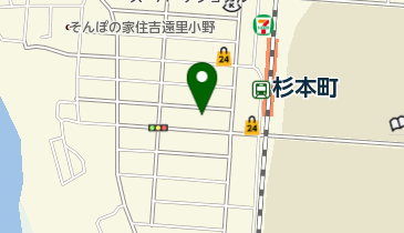 アンパス住吉の地図画像