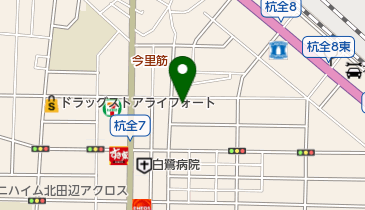 精進舎印刷所の地図画像