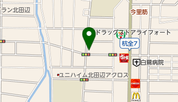 大阪貨物株式会社の地図画像