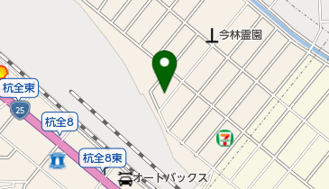 薩摩裁断所の地図画像