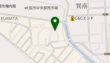 三玉教本部教会の地図画像