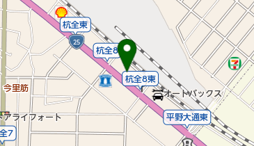 川正薬品商会の地図画像
